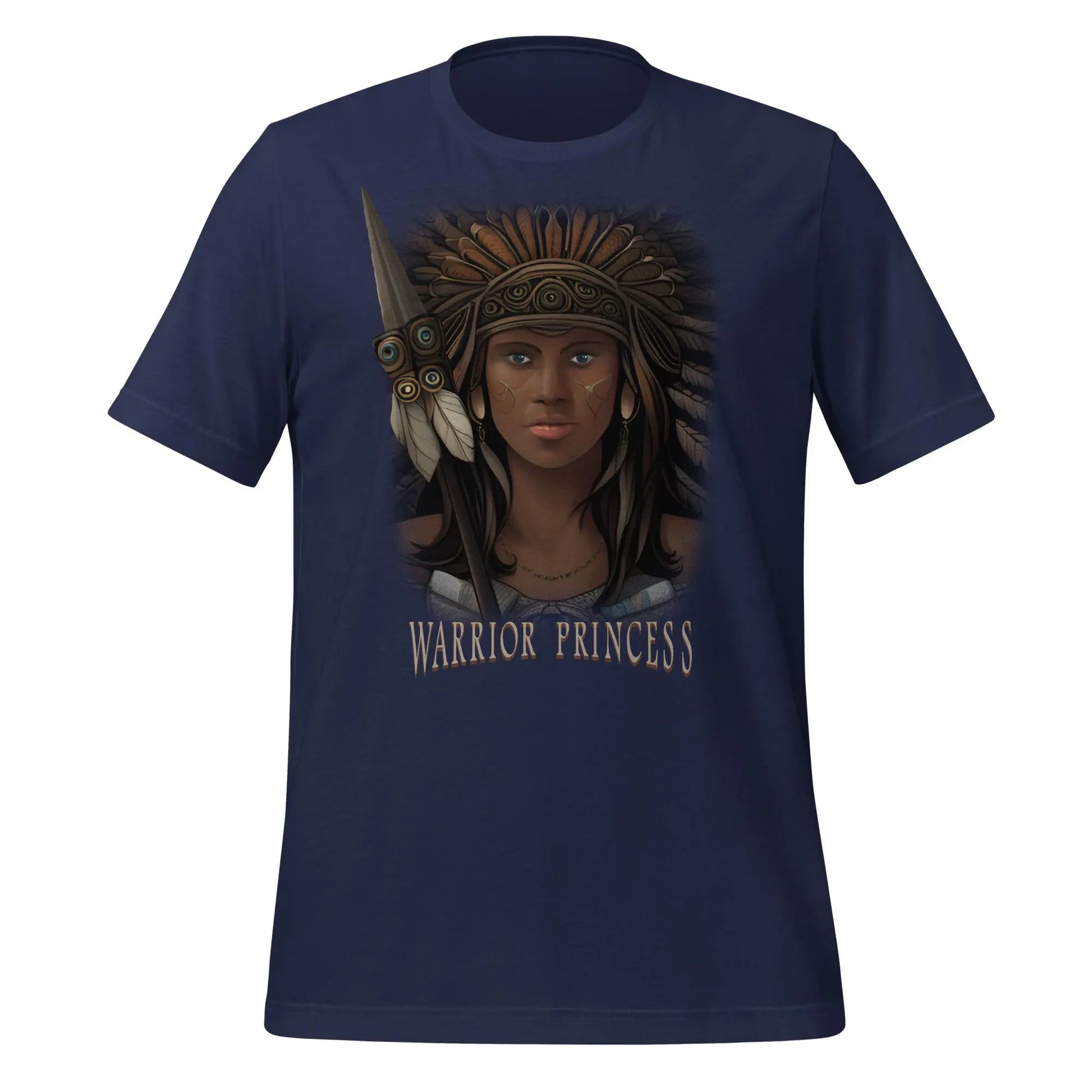 Warrior Princess Color Unisex t-shirt by BC Ink Works - BC Ink Works