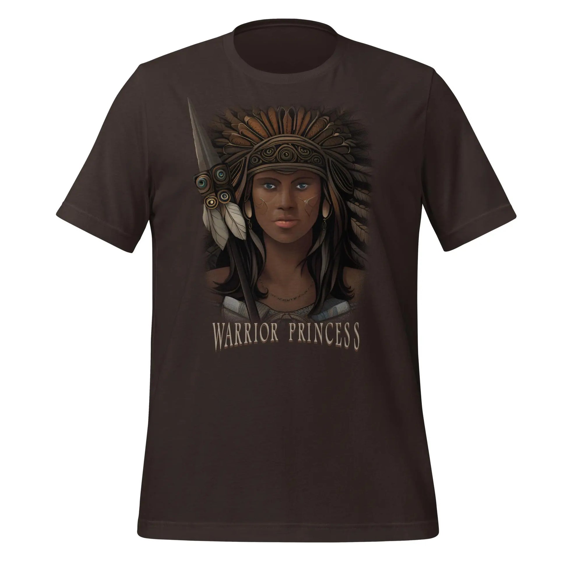 Warrior Princess Color Unisex t-shirt by BC Ink Works - BC Ink Works