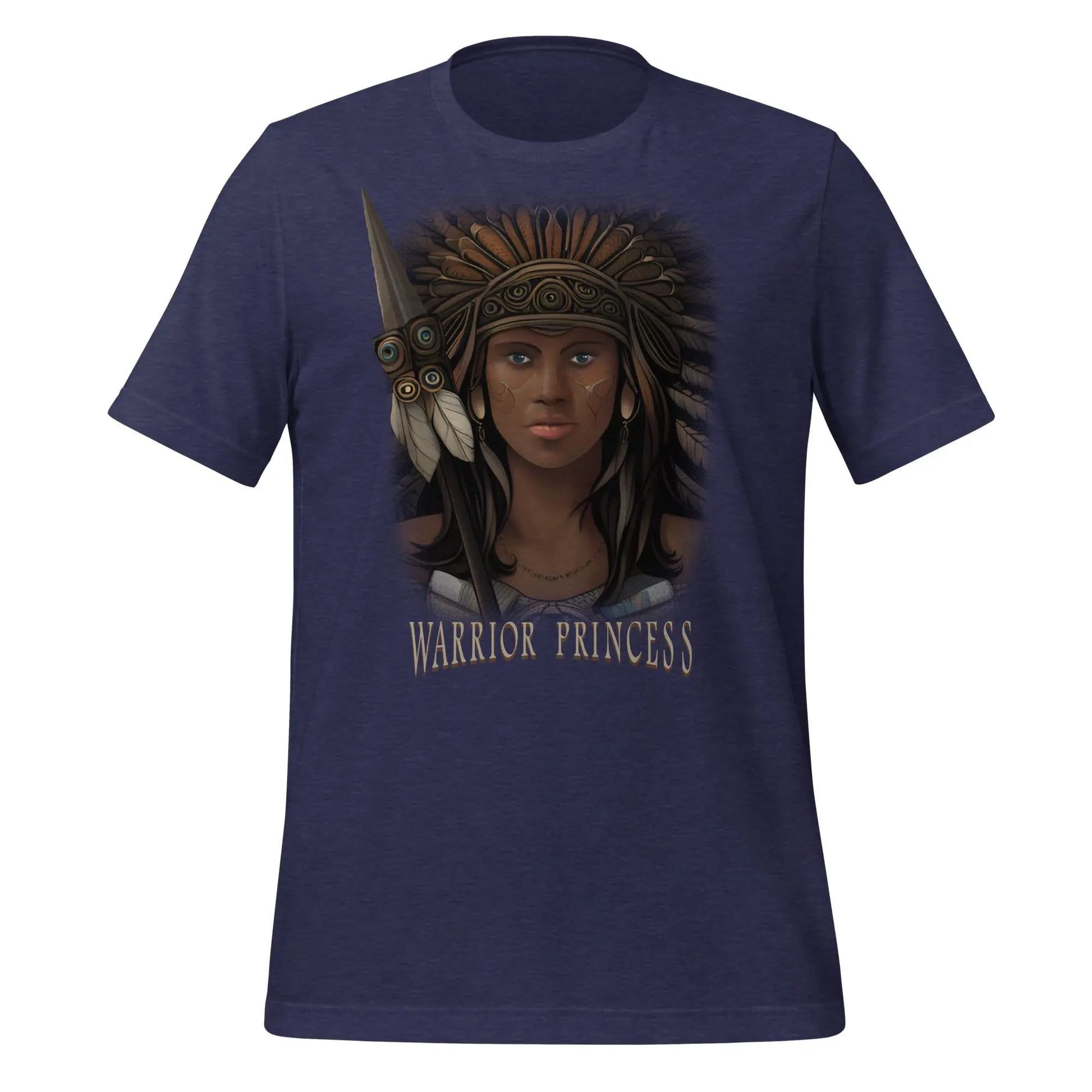 Warrior Princess Color Unisex t-shirt by BC Ink Works - BC Ink Works