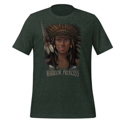 Warrior Princess Color Unisex t-shirt by BC Ink Works - BC Ink Works