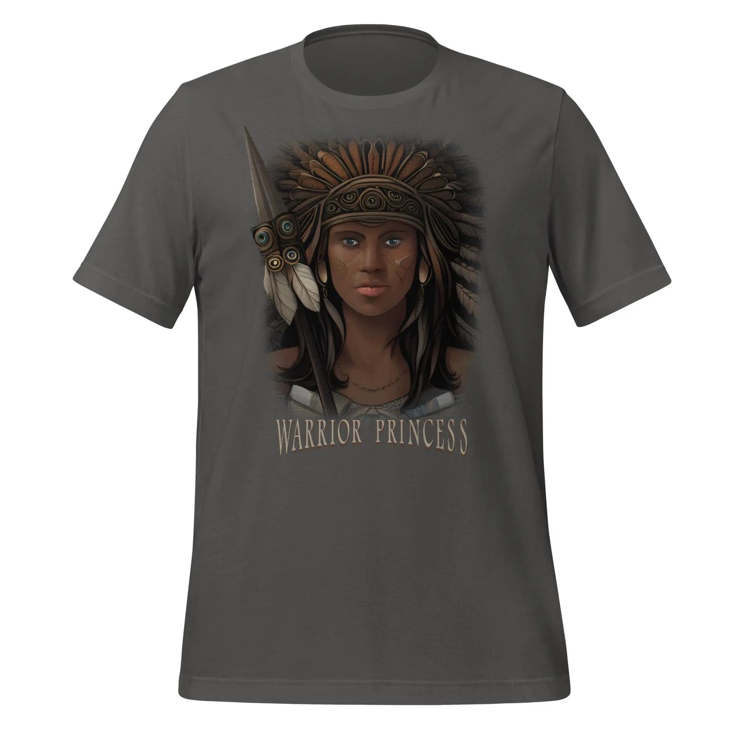 Warrior Princess Color Unisex t-shirt by BC Ink Works - BC Ink Works