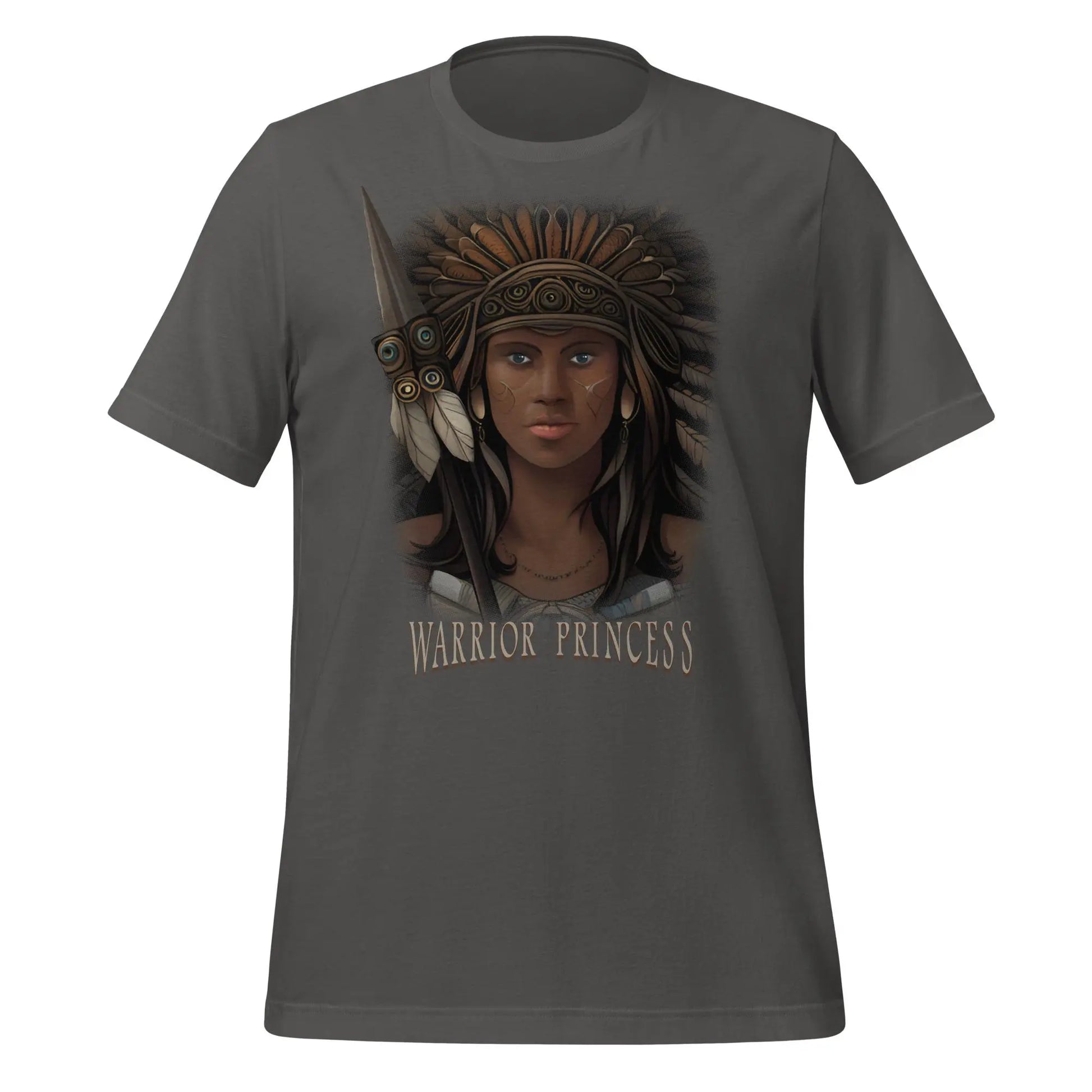 Warrior Princess Color Unisex t-shirt by BC Ink Works - BC Ink Works