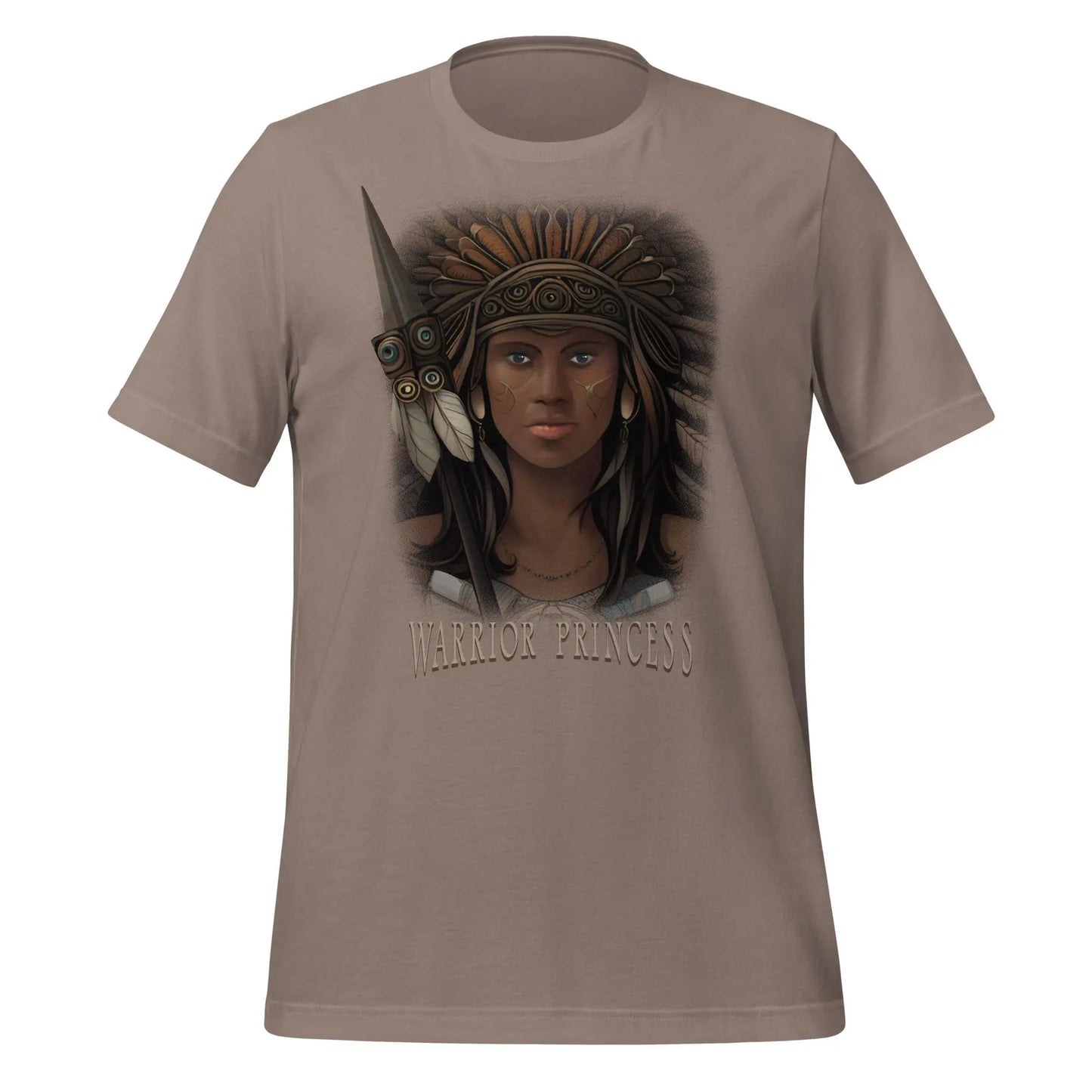 Warrior Princess Color Unisex t-shirt by BC Ink Works - BC Ink Works