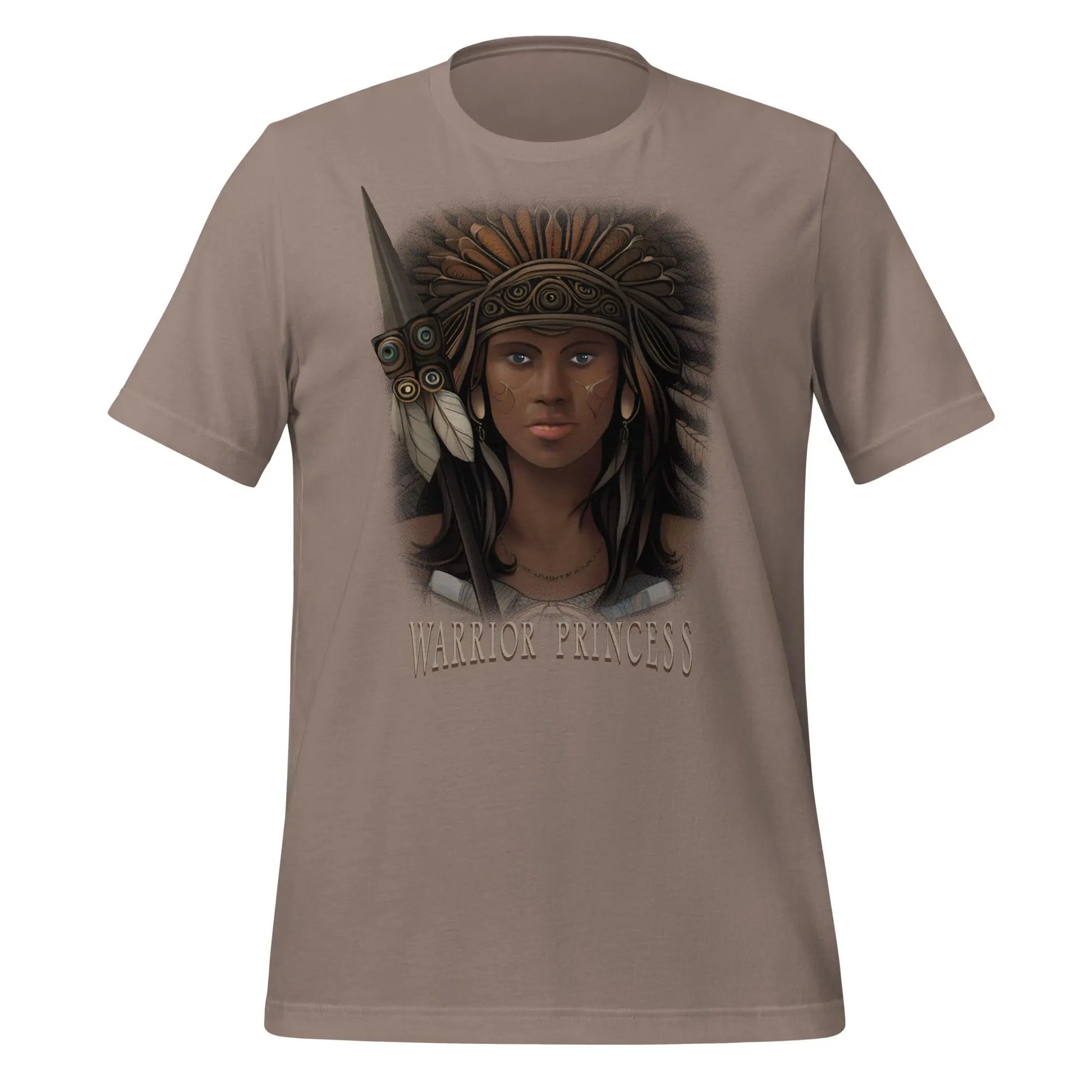 Warrior Princess Color Unisex t-shirt by BC Ink Works - BC Ink Works