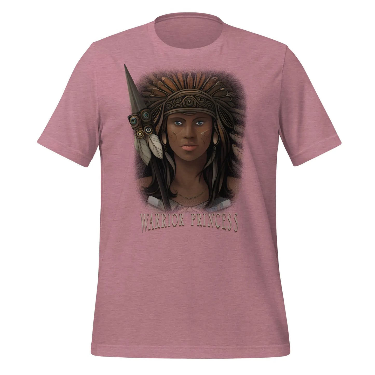 Warrior Princess Color Unisex t-shirt by BC Ink Works - BC Ink Works