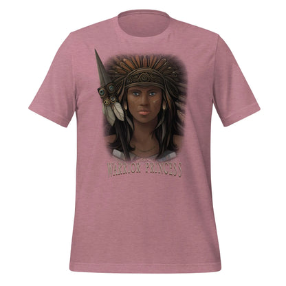 Warrior Princess Color Unisex t-shirt by BC Ink Works - BC Ink Works
