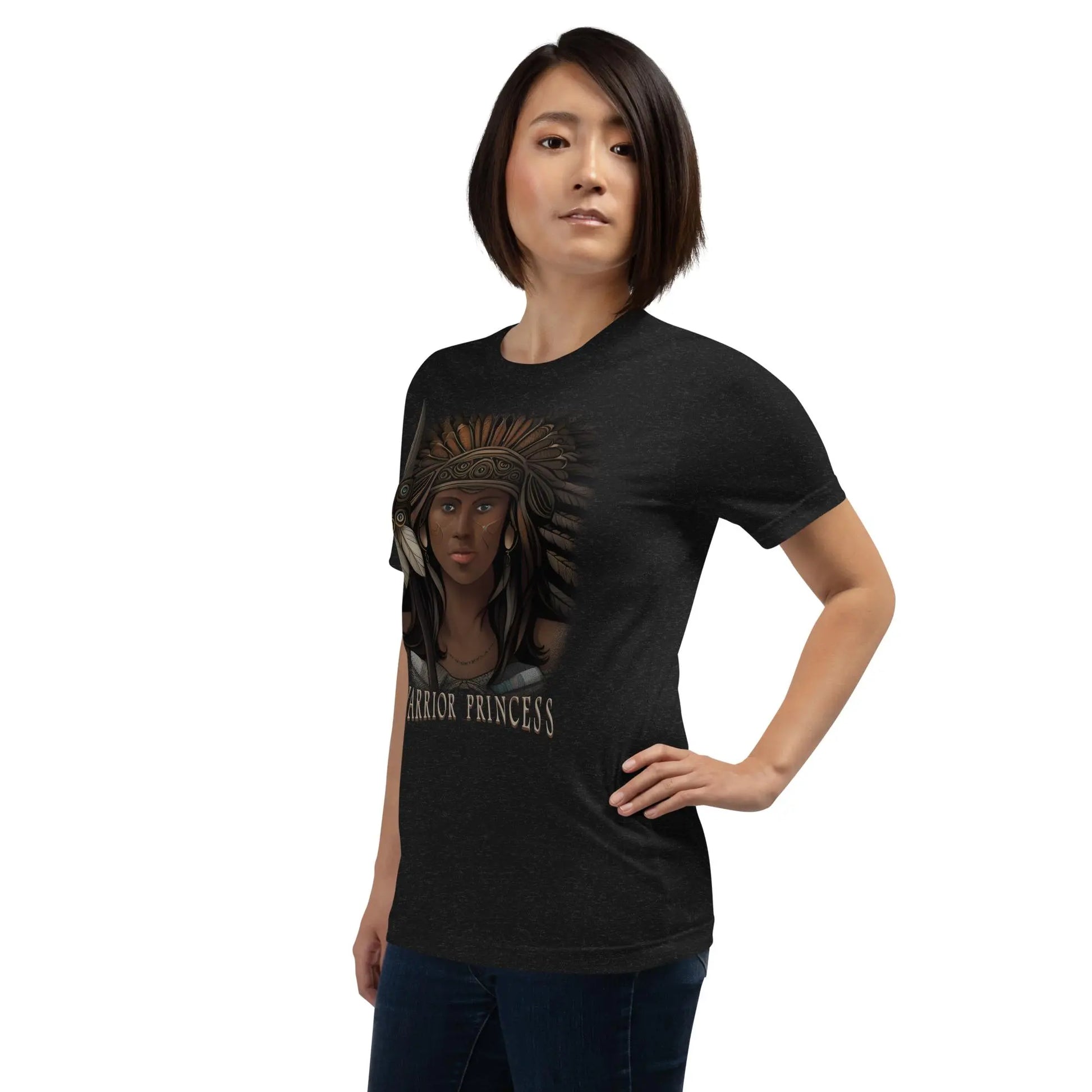Warrior Princess Color Unisex t-shirt by BC Ink Works - BC Ink Works