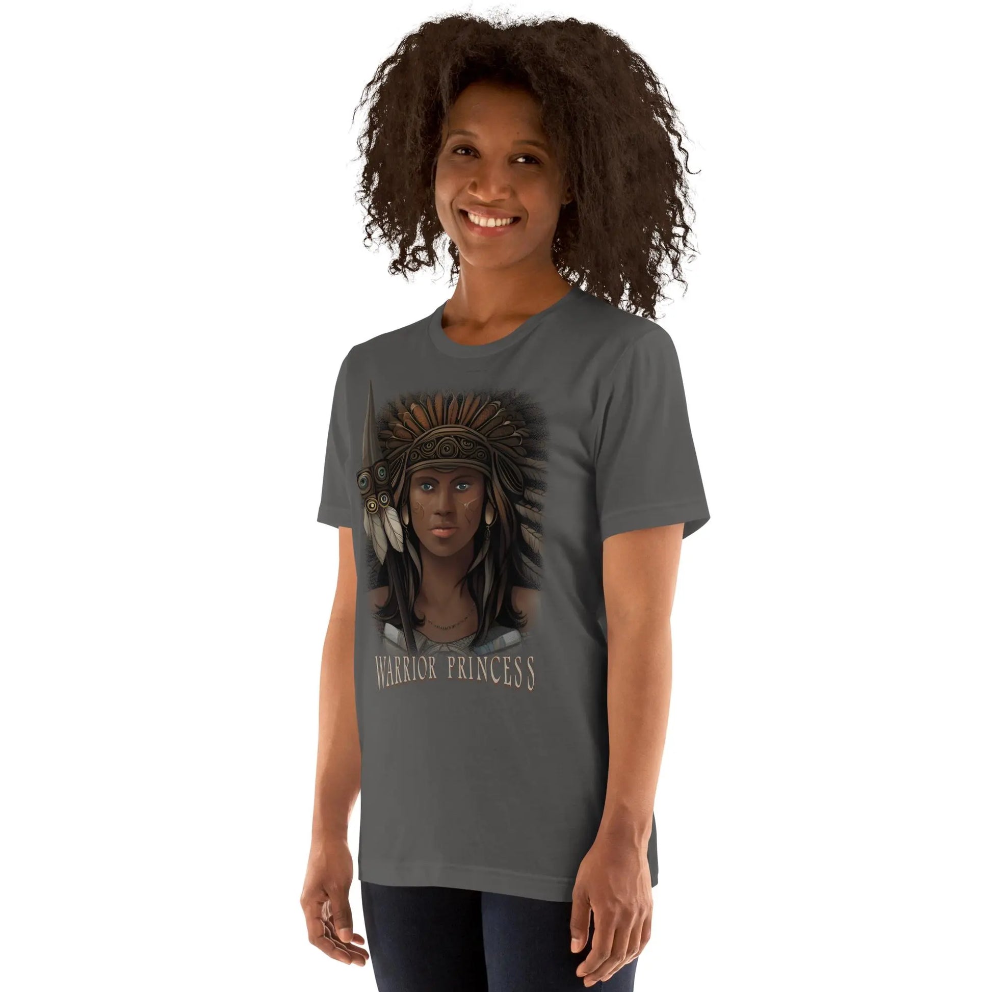 Warrior Princess Color Unisex t-shirt by BC Ink Works - BC Ink Works