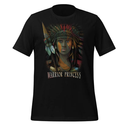 Warrior Princess Paintsplash Unisex t-shirt by BC Ink Works - BC Ink Works