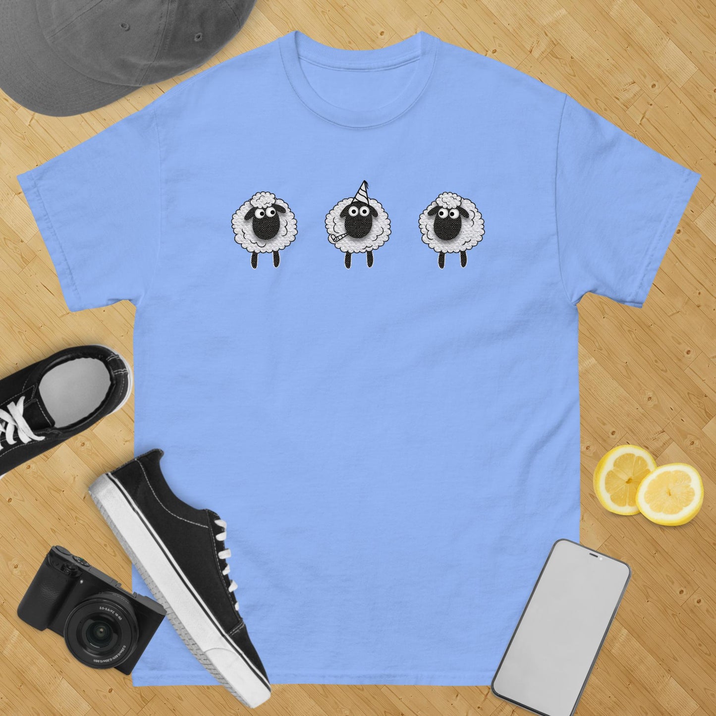 Sheep Party Men's Classic t-shirt by BC Ink Works - BC Ink Works